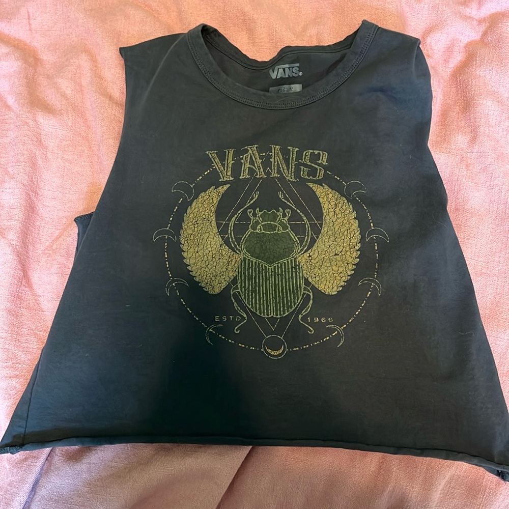 Vans black tank top